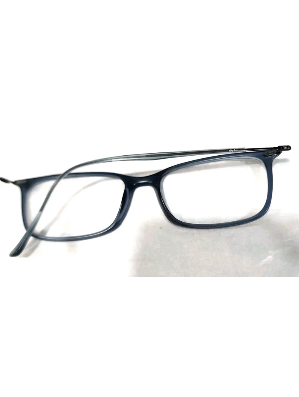 Ray Ban RB7031 5400 Blue Rectangle Eyeglasses 55-17 145